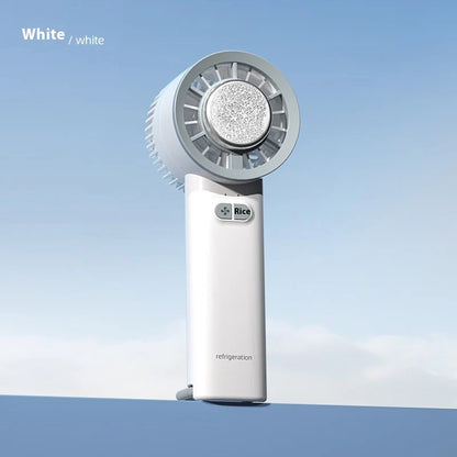 2024 Summer Handheld Turbo Jet Fan - Mini Portable High-Speed Brushless Motor Cooling Device
